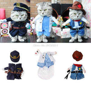 Cute Cat Christmas Costume Clothes
