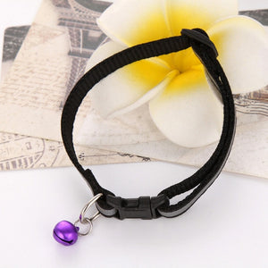 Sale Cute Cat Collar Buckle Bell Strap Adjustable