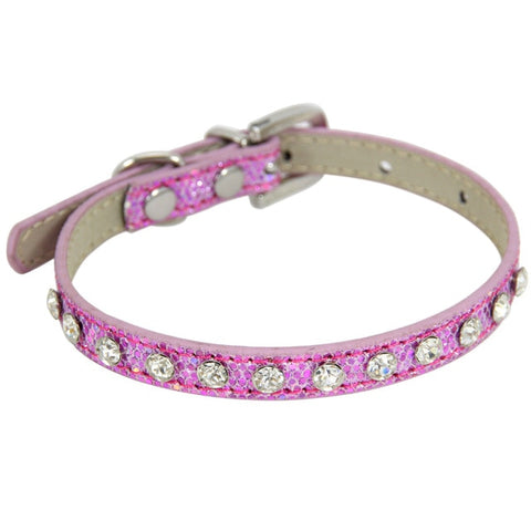 SUPREPET Shining Diamond Rhinestone Cat Collar