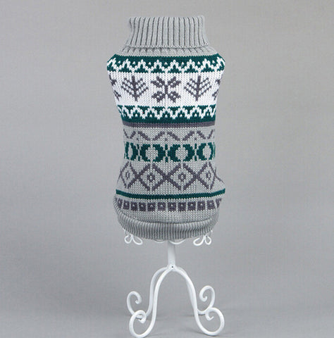 Snowflake Sphinx Cat Sweater Knitwea