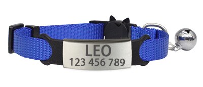 Personalized ID Free Engraving Cat Collar