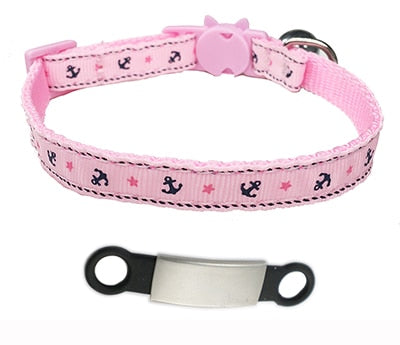 Personalized ID Free Engraving Cat Collar