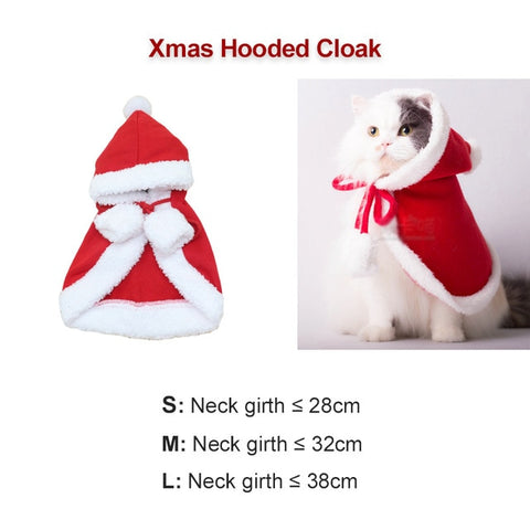 Funny Cat Costume Christmas Cloak