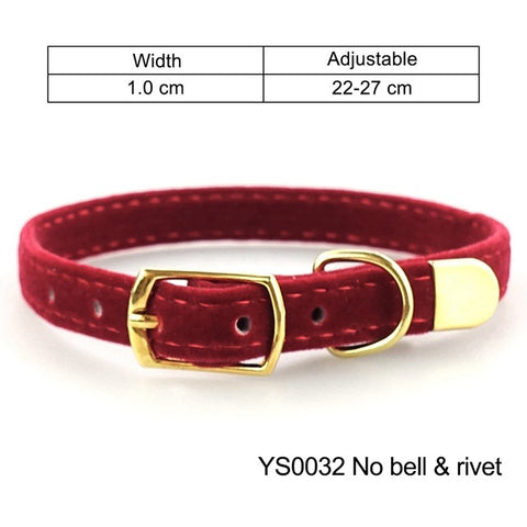 Adjustable Cat Collar with Bell