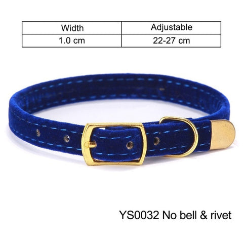 Adjustable Cat Collar with Bell