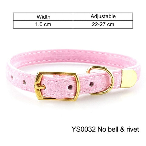 Adjustable Cat Collar with Bell