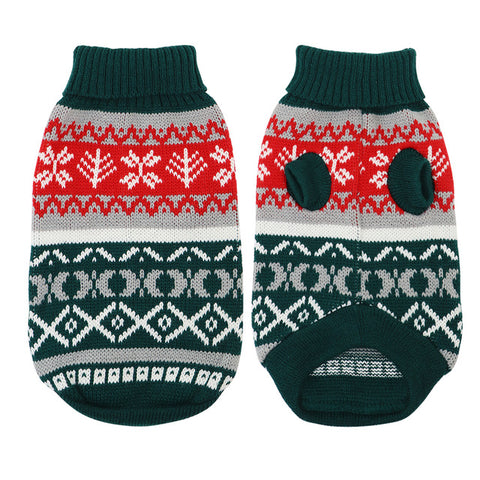 Christmas Cat Clothes Sweater