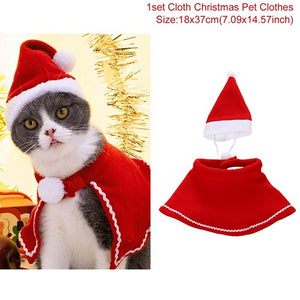 Christmas Decor Christmas Cat Clothes