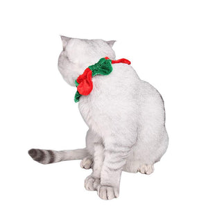 Cute Cat Costume Christmas Red Green