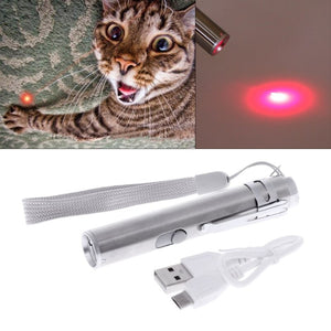 3 in 1 Cat LED Chase Toys Laser Pointer