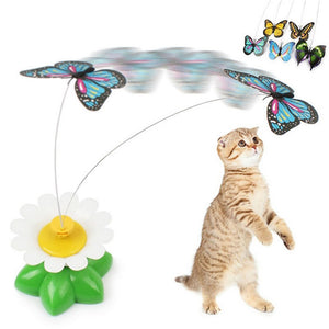 Hot sale Colorful Butterfly Funny Cat Toys