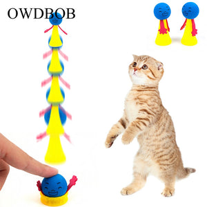 OWDBOB Funny Jumping Cat Toy