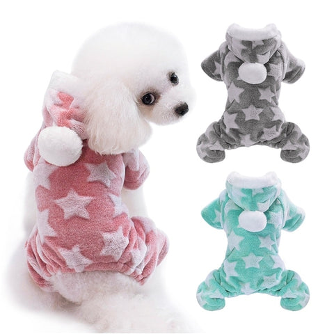 Fleece Cat Clothes Sweater Coats