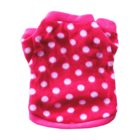 Winter Cat Clothes Warm Fleece Clothing