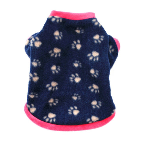 Winter Cat Clothes Warm Fleece Clothing