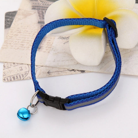 Sale Cute Cat Collar Buckle Bell Strap Adjustable