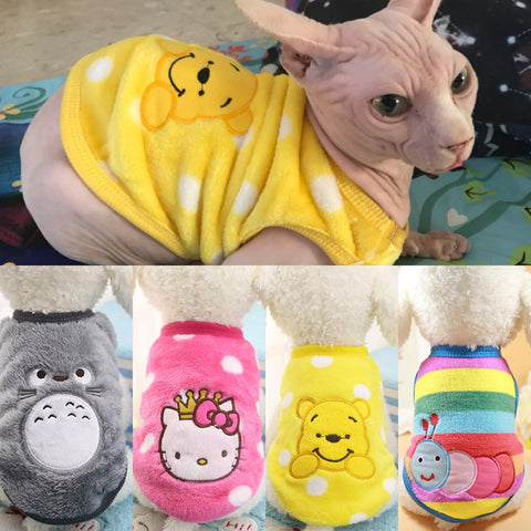 2019 New Cat Coats Jacket Costumes Warm