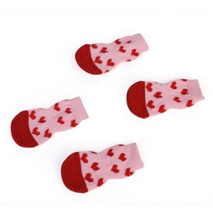 Cute 3 pcs/set Indoor Cats Socks Soft