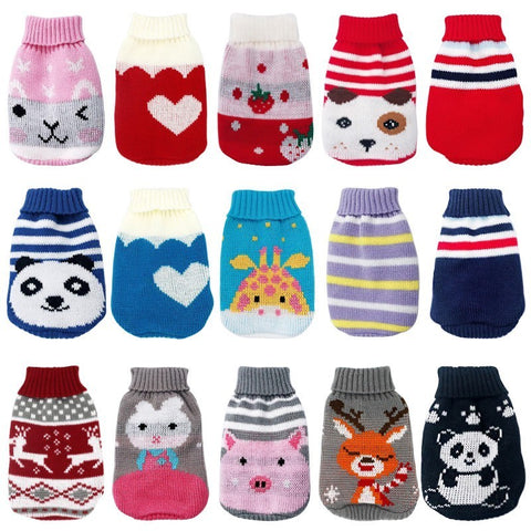 Winter Cartoon Cat Clothes Warm