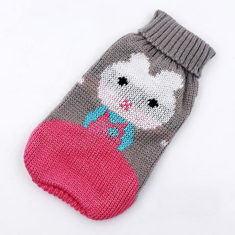 Winter Cartoon Cat Clothes Warm